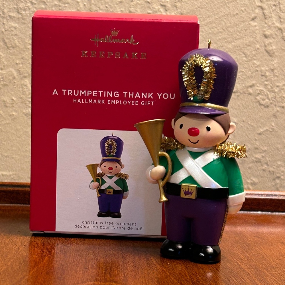 Hallmark Keepsake Ornament 2021 - A Trumpeting Thank You